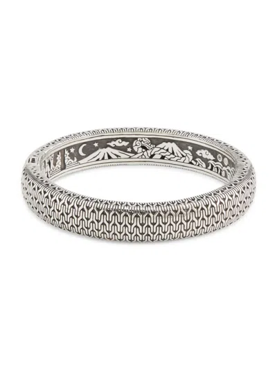 John Hardy Women's Essentials Sterling Silver Engraved Bangle Bracelet In Metallic