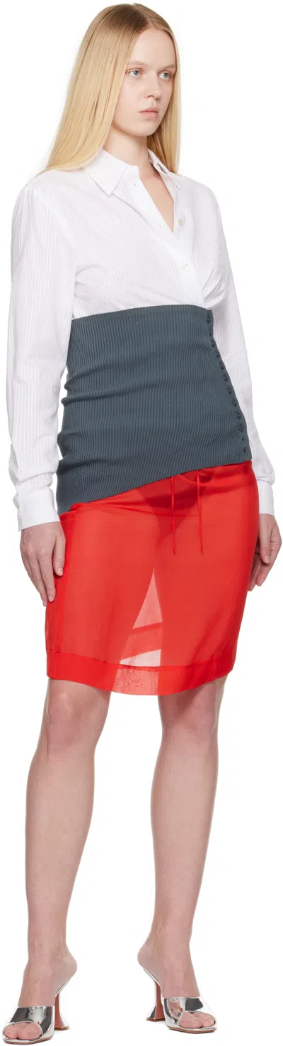 Paloma Wool Red Milevo Miniskirt In Red