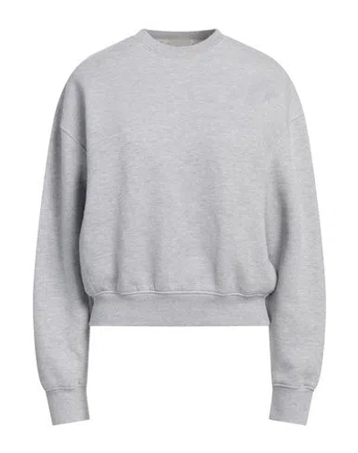 True Religion Woman Sweatshirt Light Grey Size L Cotton In Gray