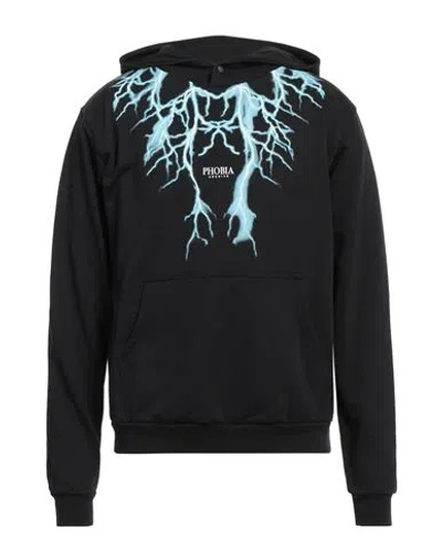 Phobia Archive Man Sweatshirt Black Size M Cotton In Black