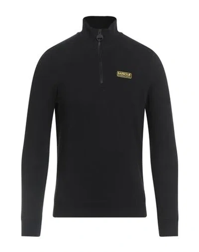 Barbour Man Sweatshirt Black Size S Cotton, Polyester In Black