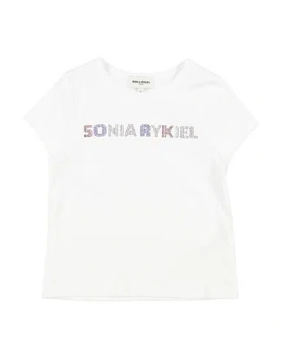 Sonia Rykiel Toddler Girl T-shirt White Size 6 Cotton In White