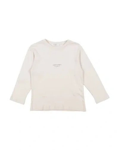 Paolo Pecora Toddler Boy T-shirt Beige Size 6 Cotton In White
