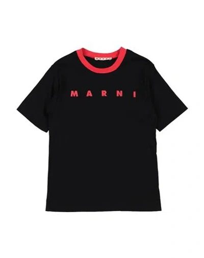 Marni Toddler T-shirt Black Size 6 Cotton In Black