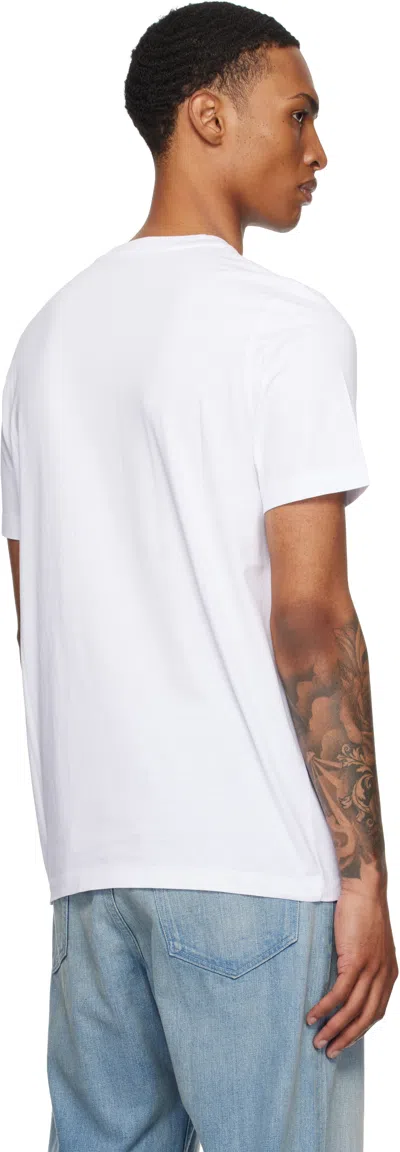 Moncler Men Cotton Pack Of Three Logo Patch T-shirts