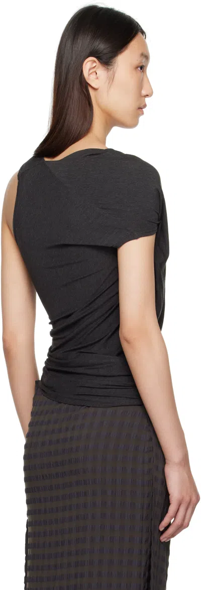 Paloma Wool Gray Laocoonte Top In Black