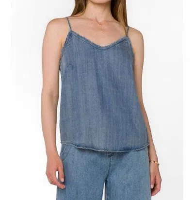 Velvet Heart Julian V-neck Camisole Top In 405 Malibu In Black