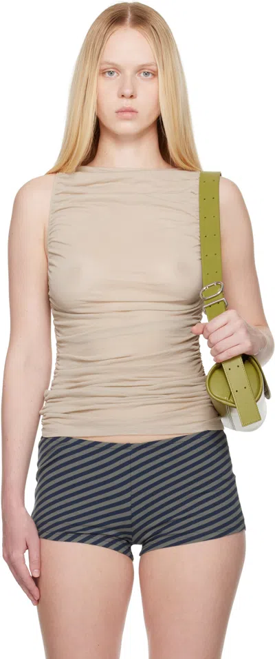 Paloma Wool Beige Hari Tank Top In Neutral