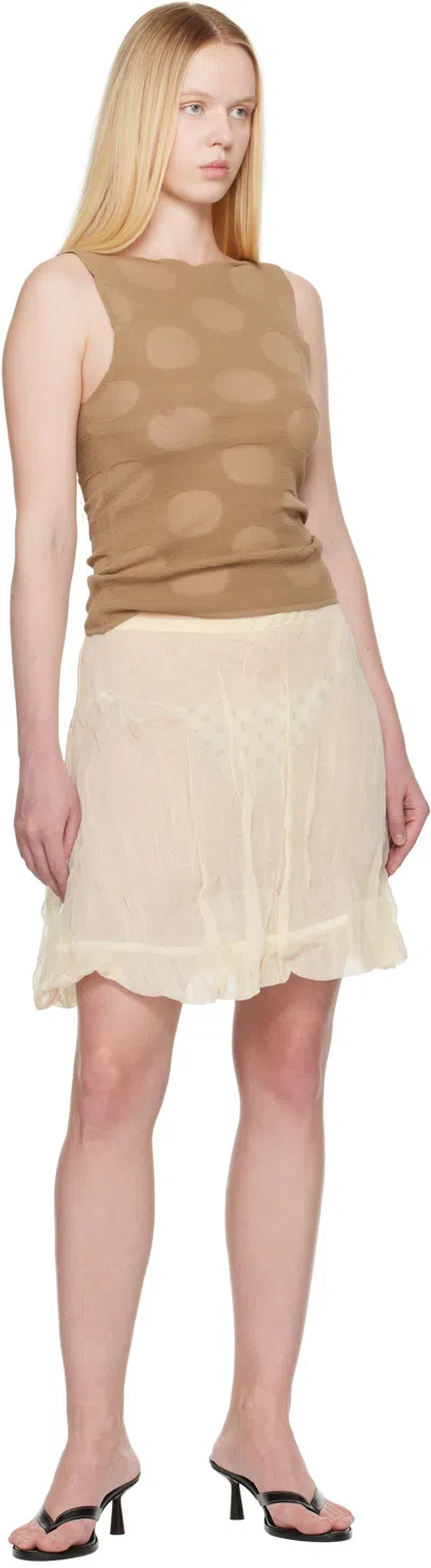 Paloma Wool Beige Rory Tank Top In Brown