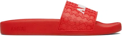 Amiri Ma Quad Embossed-logo Slides