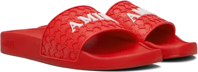 Amiri Ma Quad Embossed-logo Slides
