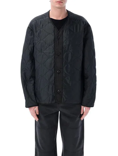 Oamc Peacemaker Quilted Black Jacket