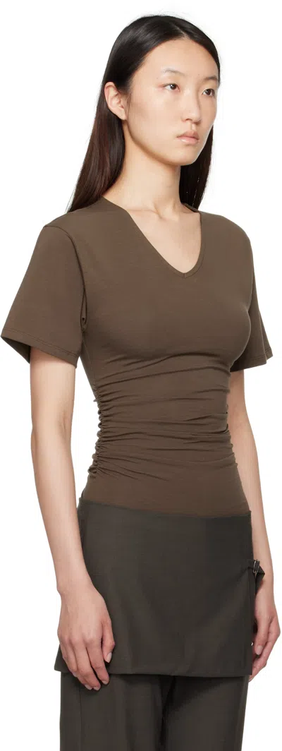 Paloma Wool Brown Mes T-shirt In Brown