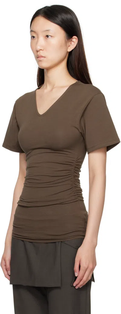 Paloma Wool Brown Mes T-shirt In Brown