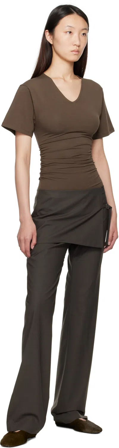 Paloma Wool Brown Mes T-shirt In Brown