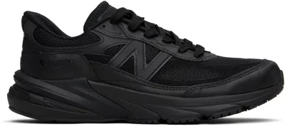 Comme Des Garçons Homme Deux Black New Balance Edition Made In Usa 990v6 Sneakers In Black