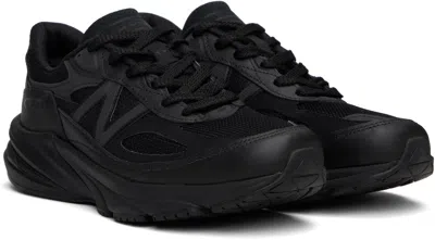 Comme Des Garçons Homme Deux Black New Balance Edition Made In Usa 990v6 Sneakers In Black