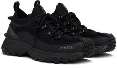 Moncler Lite3 Trail Sneakers Sock Construction In Multi