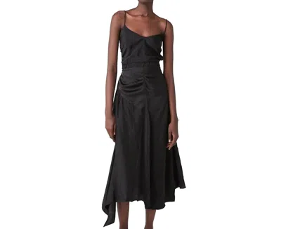 Atoir Sleeveless Slip Dress In Black In Black