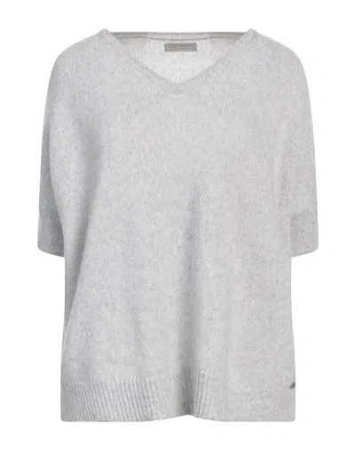 True Religion Woman Sweater Light Grey Size S Wool, Polyamide In Gray
