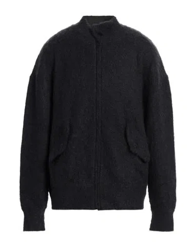 Laneus Man Cardigan Military Green Size 42 Mohair Wool, Polyamide, Wool