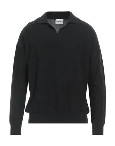 Warm-me Man Sweater Black Size Xl Cashmere In Black