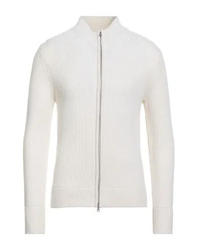 Hamaki-ho Man Cardigan Cream Size Xxl Acrylic, Wool, Nylon In White