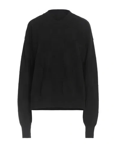 Uma Wang Black Textured Knit Top In Black