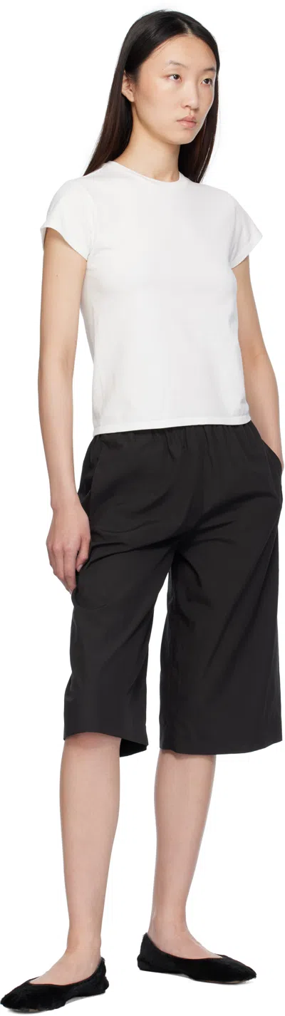 The Row Item O-neck Short-sleeved T-shirt In White