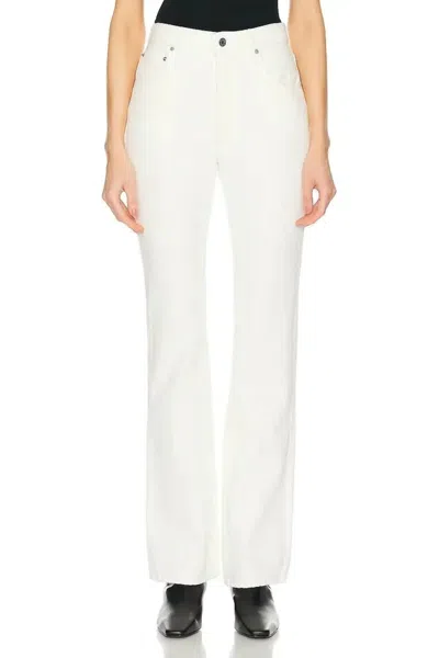 Grlfrnd Melanie Jeans In Madison In White