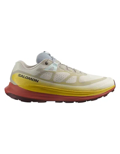 Salomon Men's Ultra Glide 2 Trail Running Shoes In Rainy Day/freesia/hot Sauce
