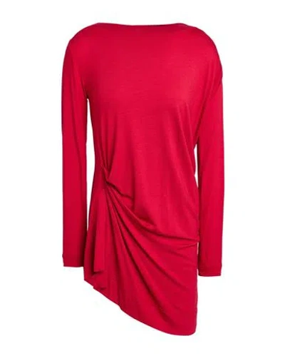 Vivienne Westwood Anglomania Woman T-shirt Red Size M Viscose, Elastane In Red