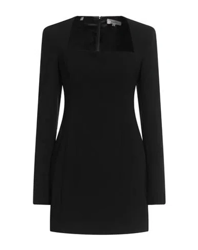 A.l.c A. L.c. Woman Mini Dress Black Size 8 Triacetate, Polyester In Black