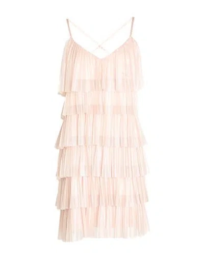 Kocca Gold Woman Midi Dress Rose Gold Size S Polyester, Elastane In Neutral