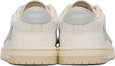 Amiri Skel Top Low Sneakers In Neutral