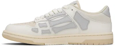 Amiri Skel Top Low Sneakers In Neutral