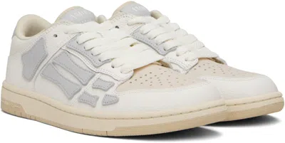 Amiri Skel Top Low Sneakers In Neutral