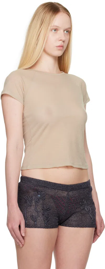 Paloma Wool Omu Raglan Sleeve T-shirt In Neutral