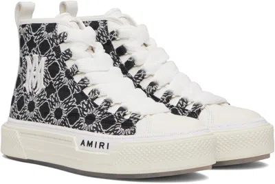 Amiri Monogram High-top Sneakers In Black