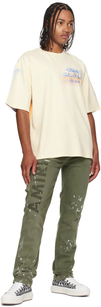 Amiri Monogram High-top Sneakers In Black