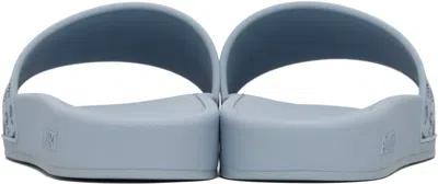 Amiri Blue Ma Quad Pool Slides In Blue