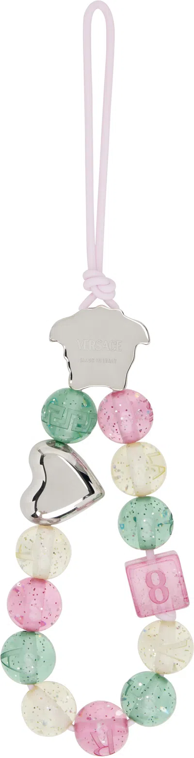 Versace Multicolor Charm Keychain