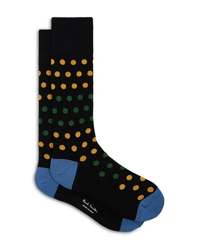 Paul Smith Kingston Polka Dot Socks In Multi