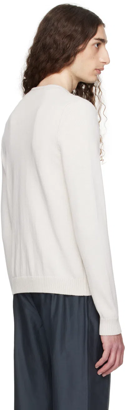 Paloma Wool Off-white Fabula Sweater In Gray