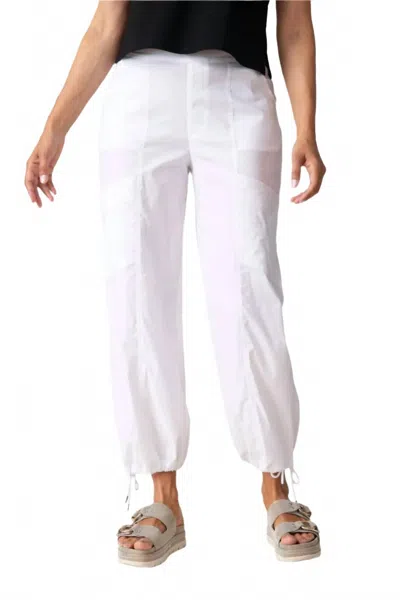 Habitat Parachute Cargo Crop Pants In White In White
