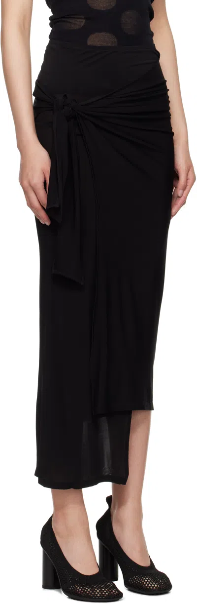 Paloma Wool Black Gilma Maxi Skirt In Black