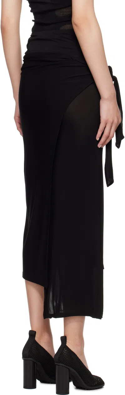 Paloma Wool Black Gilma Maxi Skirt In Black