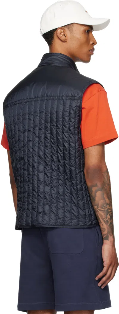 Moncler Genius Moncler X Gilga Farm Tangerine Down Vest In Blue