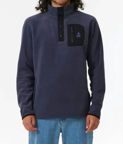 Rip Curl Search Polar Fleece Sweatshirt In Purple Night