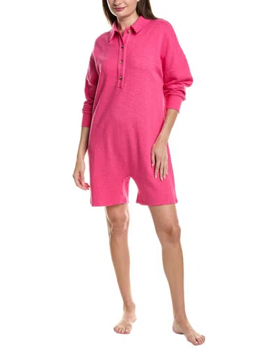 Honeydew Early Riser Romper In Pink
